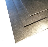 Stahl verzinkt, Stärke 0,75mm, Zuschnitt 500mm x 300mm
