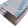 Edelstahl 1.4301 einseitig gebürstet und foliert, Stärke 2,0mm, Zuschnitt  200mm x 150mm