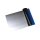 Edelstahl 1.4301 einseitig gebürstet und foliert, Stärke 2,0mm, Zuschnitt  200mm x 150mm