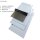 Aluminium, Materialstärke 1,0mm - einseitig foliert - Zuschnitt 200mm x 200mm
