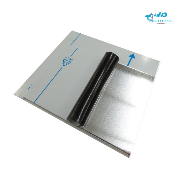 Aluminium, Materialstärke 3,0mm - einseitig foliert - Zuschnitt 300mm x 300mm