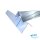 Aluminiumwinkel AL99,5, Stärke 2,0mm, Länge 500mm, Schenkel-Innenmaße  20mm x 10mm