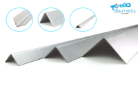 Stahlwinkel, Stärke 2,0mm, Länge 500mm, Schenkel-Innenmaße  70mm x 50mm