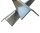 Stahlwinkel verzinkt, Stärke 1,5mm, Länge 750mm, Schenkel-Innenmaße  20mm x 20mm