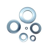 DIN 125 Unterlegscheiben stahl verzinkt M2- M33