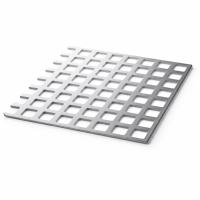 Alumnium Lochblech QG 10-15, Materialstärke 1,5mm