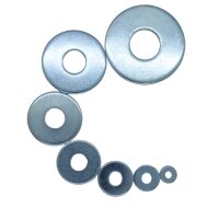 DIN 9021 Unterlegscheiben stahl verzinkt M2,5- M30